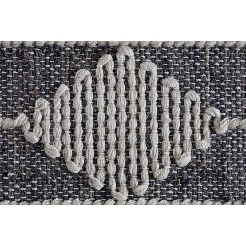 8'x10' Nightfall of Diamonds Area Rug Blue/Ivory - Anji Mountain