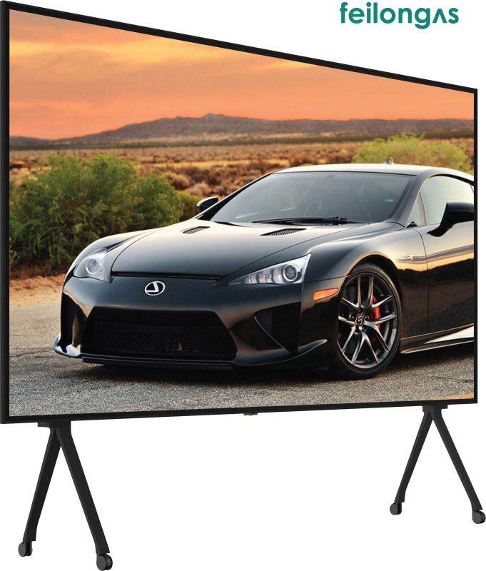Largest TV - 110 Inch UHD 4K LED Smart Frameless HDTV Feilongus