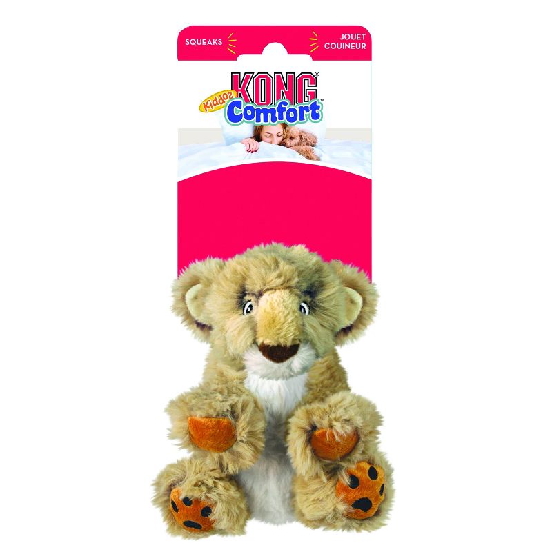 KONG Comfort Kiddos Lion Dog Toy - L