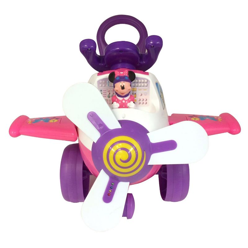 Kiddieland Disney Minnie Activity Plane Ride-On