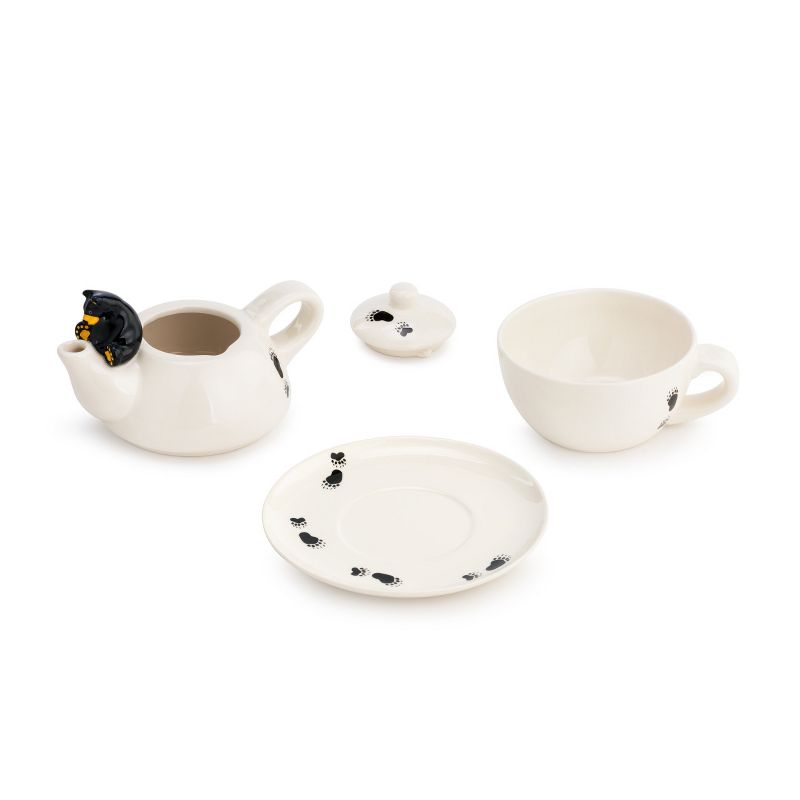 Bonjour Round Glass Teapot with Flavor Lock Infuser (34 oz)