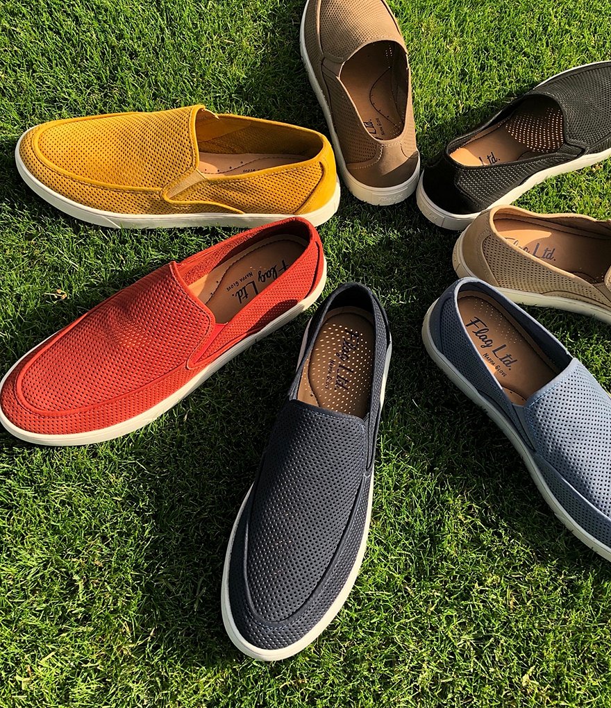 Flag LTD. Men's Belmont Perf Gore Slip-Ons