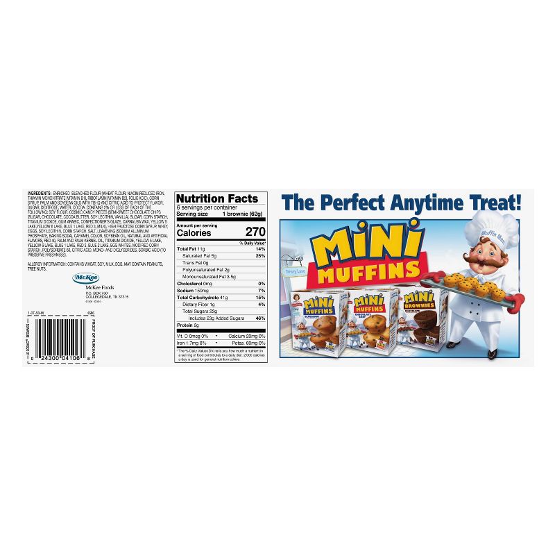 Little Debbie Cosmic Brownies - 6ct/13.1oz