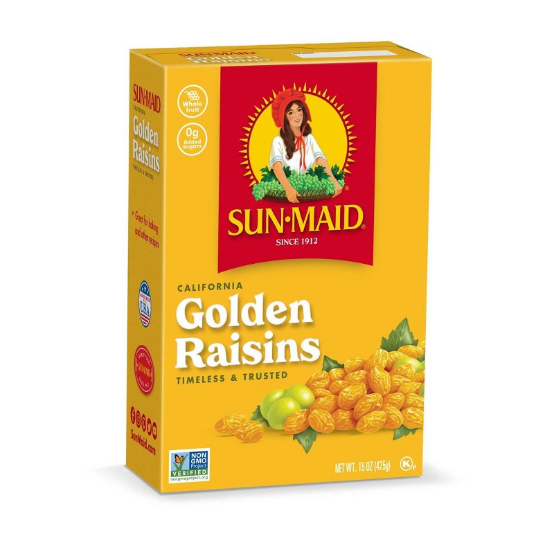 Sun-Maid Dried Fruit Golden Raisins - 15oz