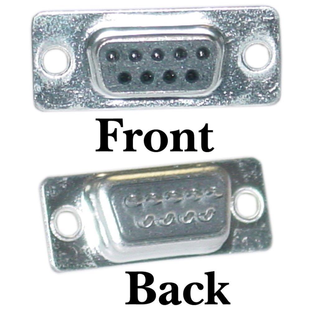 Pc Accessories-Db9 Female D-Sub Solder Type Connector, 50-PACK