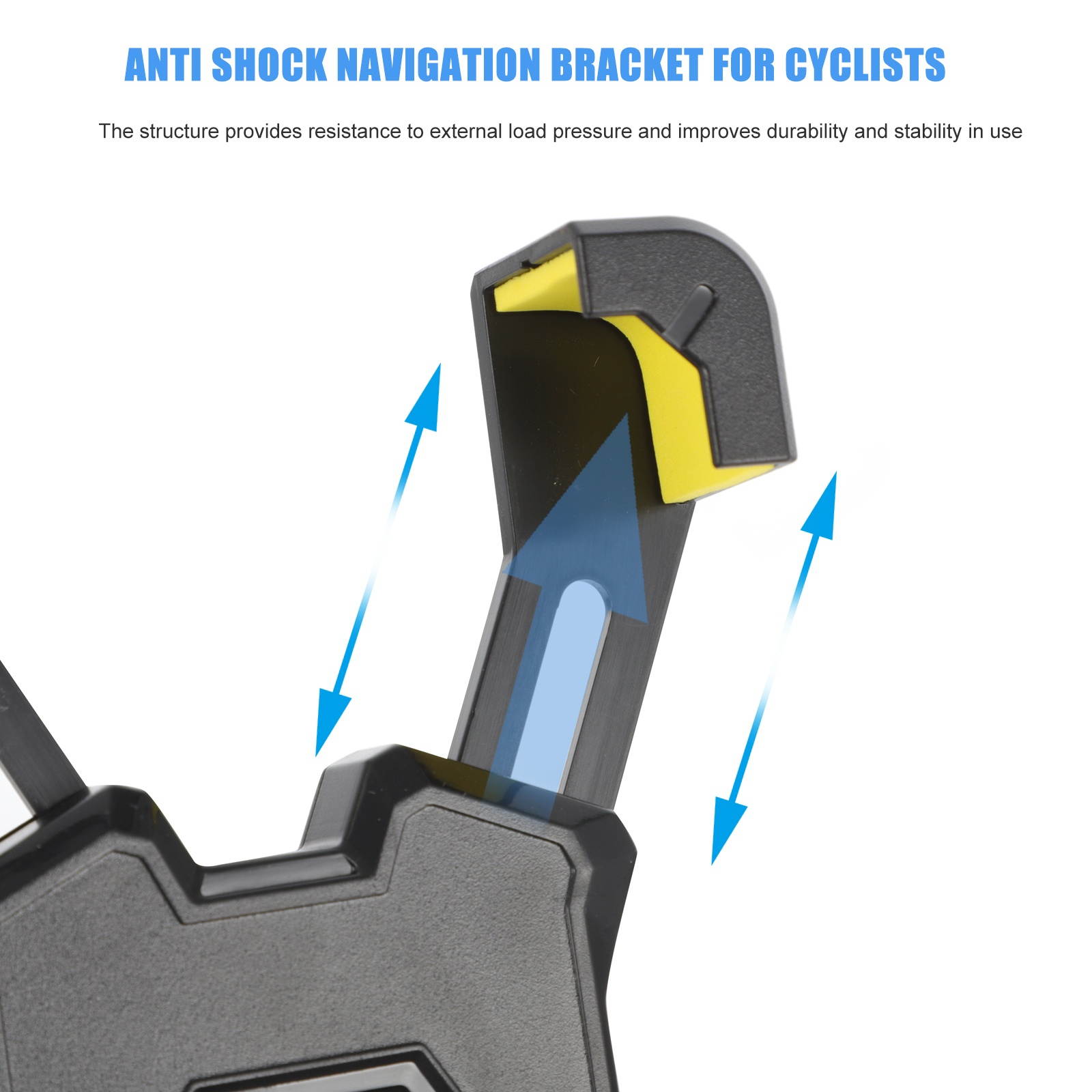 Universal Bike Phone Holder Adjustable Rearview Mirror Motorcycle Phone Mount