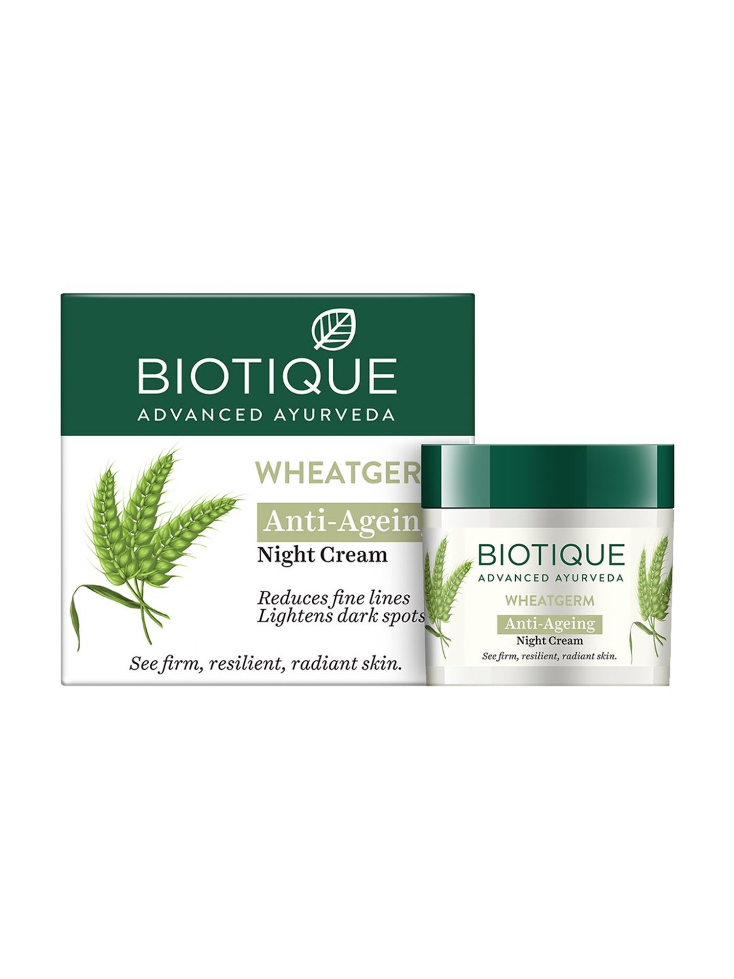 Biotique Wheatgerm Anti-Ageing Night Cream - 50 gm