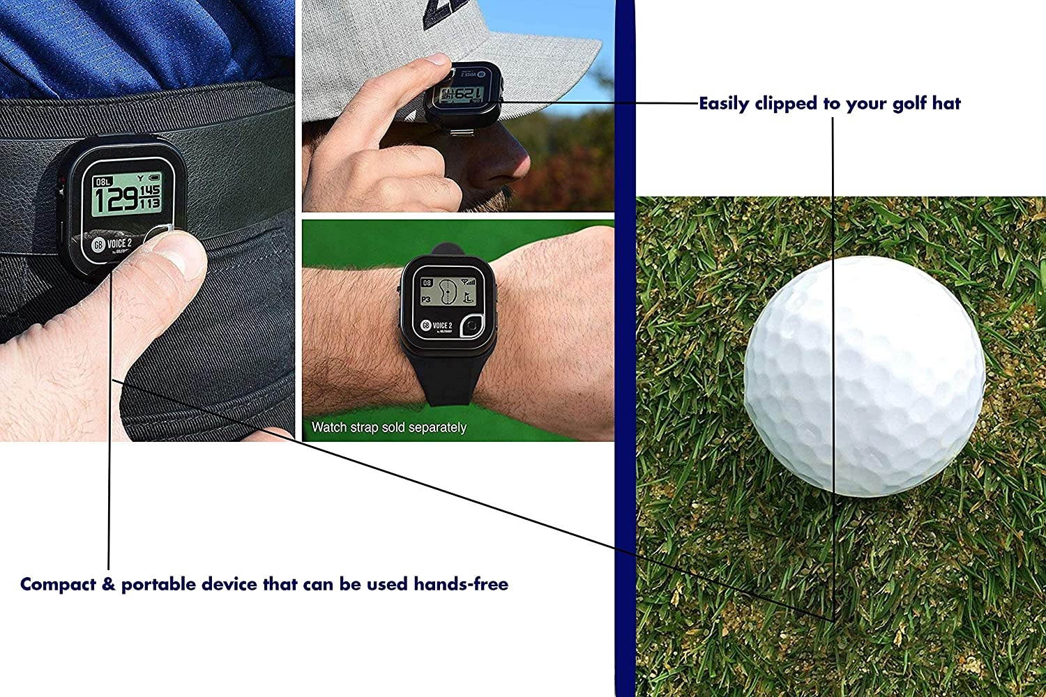 GolfBuddy Voice 2 Golf GPS/Rangefinder