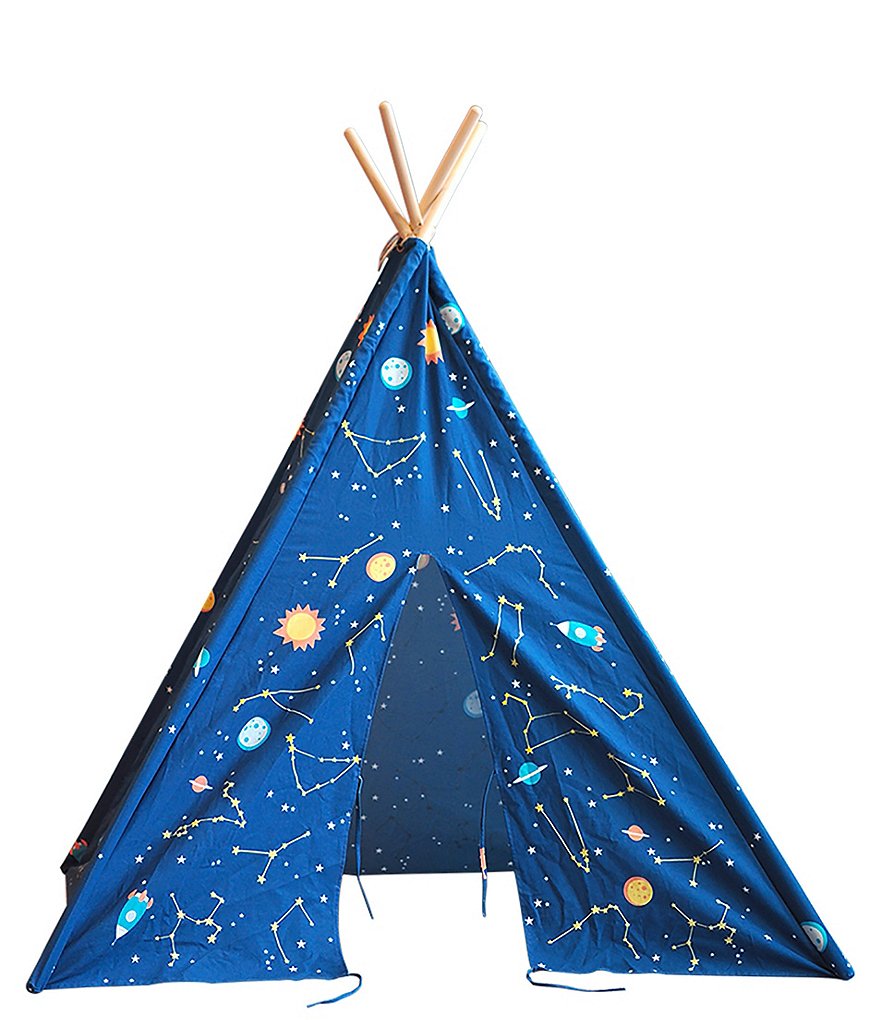 Wonder Wise by Asweets Starry Sky Glow-In-The-Dark Teepee Play Tent