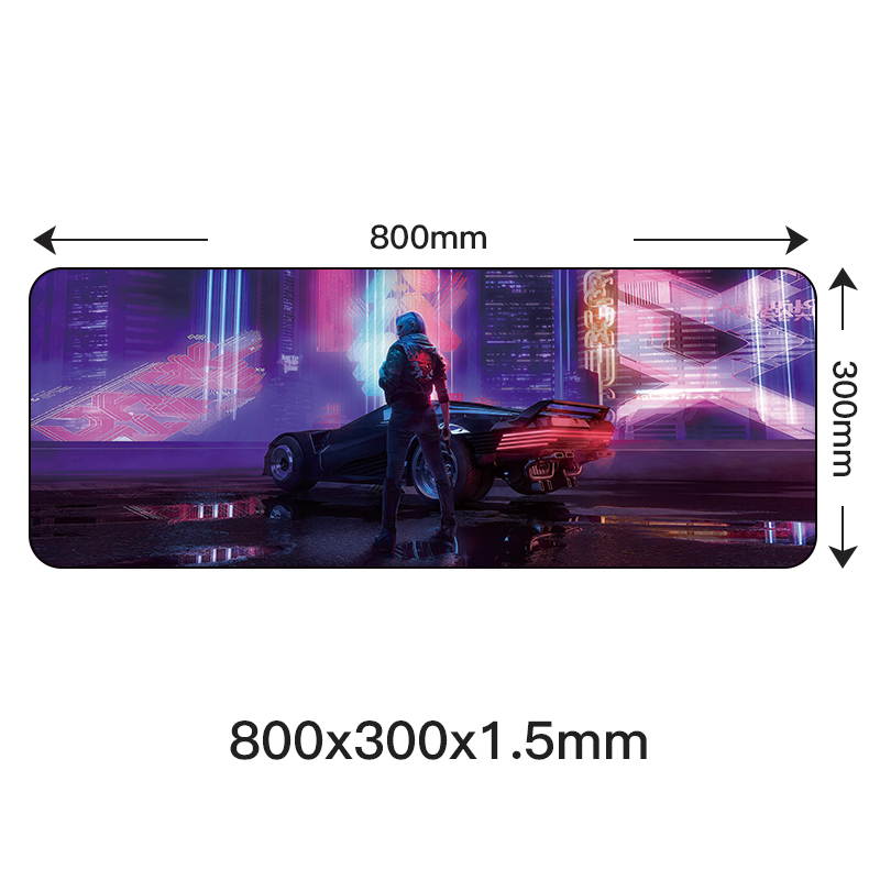 HISPETECH Large Gaming Mouse Pad for Cyberpunk 2077 Judy Alvarez V Samurai XL Computer Mousepad Custom
Speed Desk Mat For Laptop
