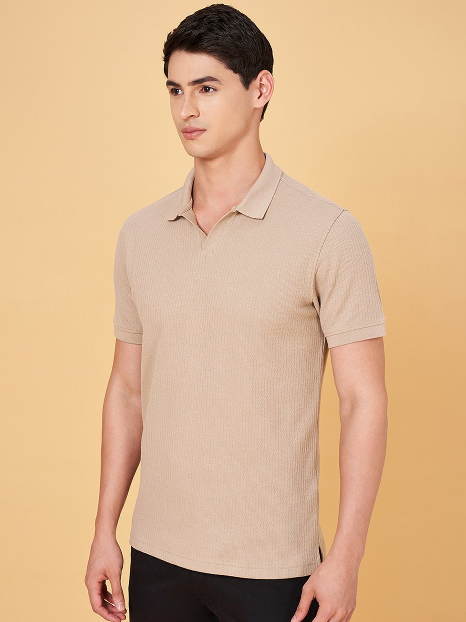 Byford By Pantaloons Navajo Slim Fit Polo T-Shirt