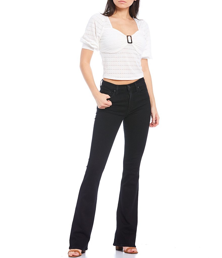 Hudson Jeans Nico Midrise Straight Crop Jean