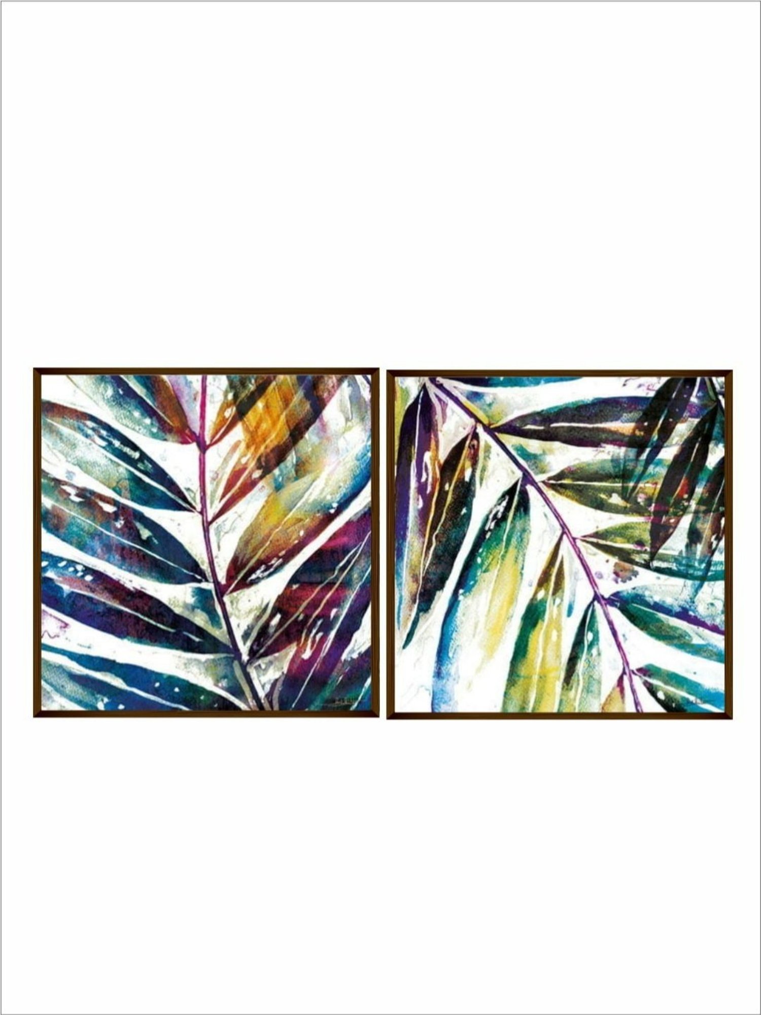 The Art House Abstract Multicolor Canvas Painting