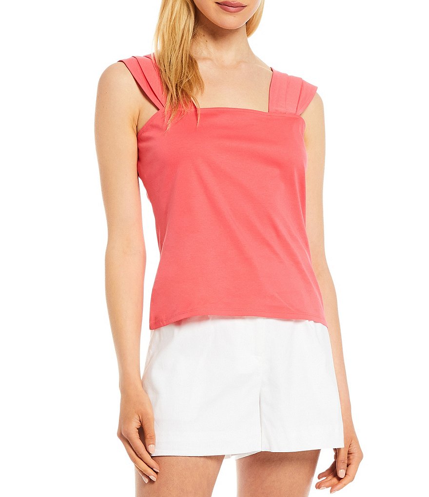 Antonio Melani Avery Square Neck Knit Tank