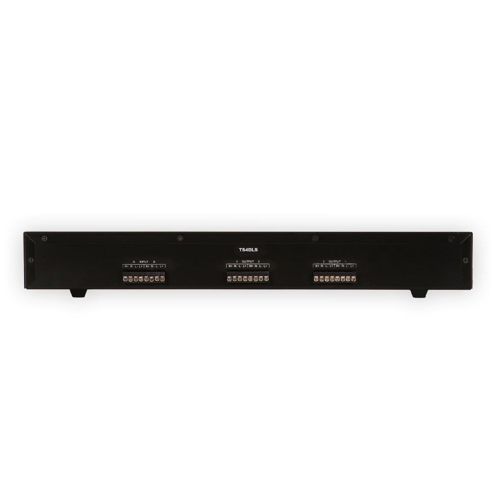 Theater Solutions TS4DLS Four Zone Dual Source Selector with Volume Controls