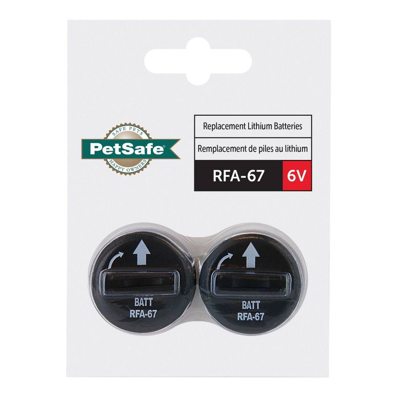 PetSafe 6 Volt Battery - 2pk - Black