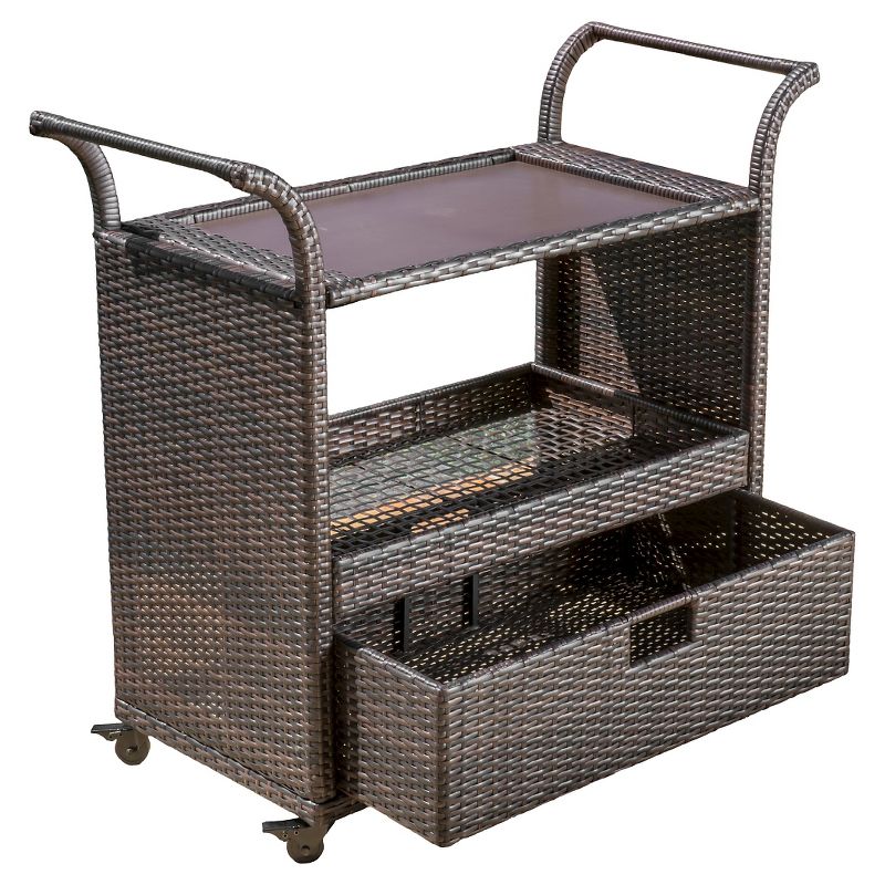Outdoor Bar Cart - TK Classics
