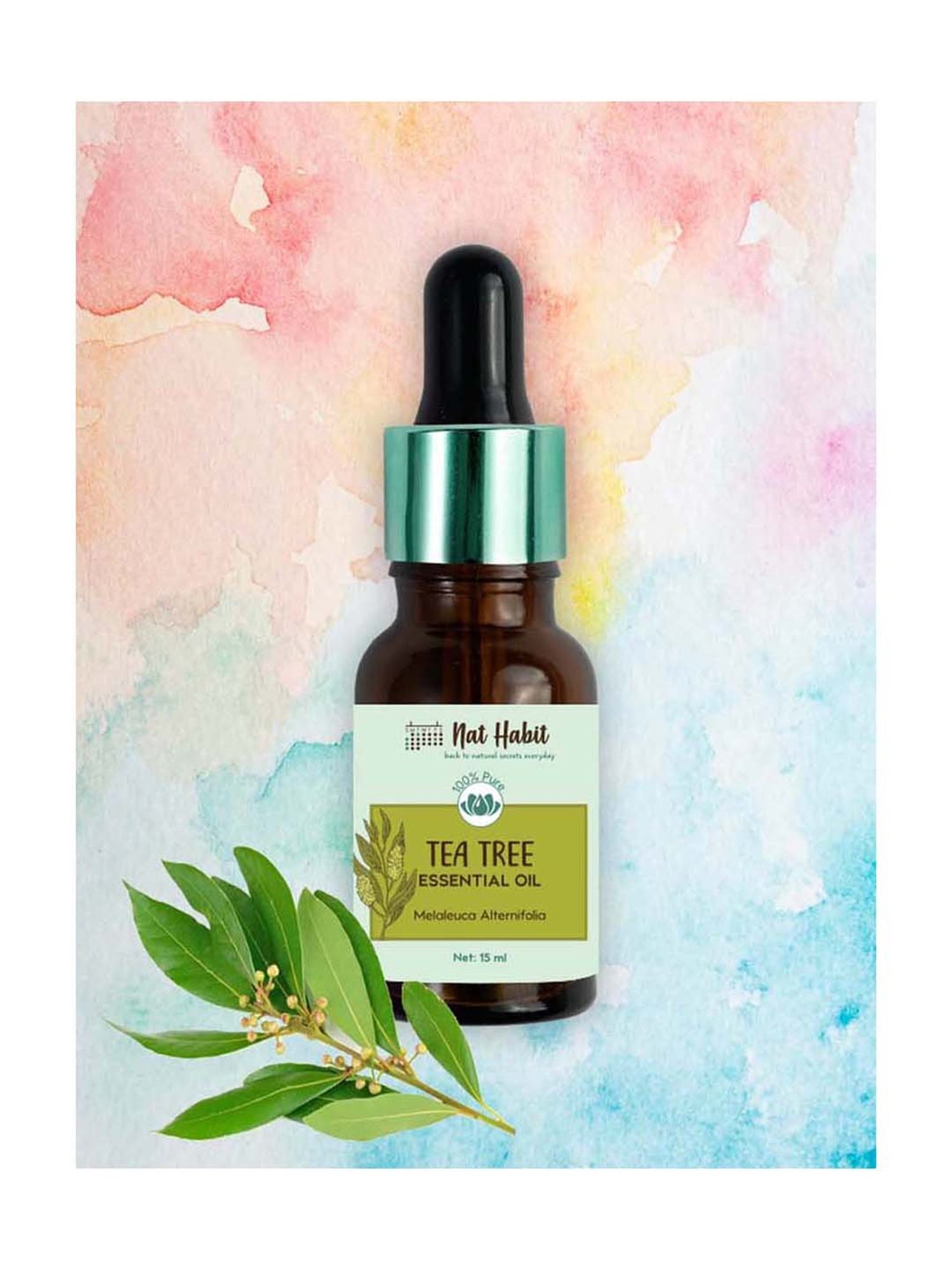 Nat Habit Pure Tea Tree Essential Oil - 15 ml