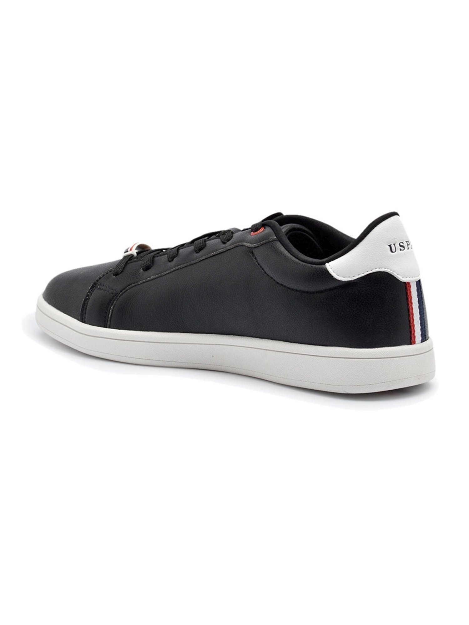 U.S. Polo Assn. Men's ALCOR Black Casual Sneakers