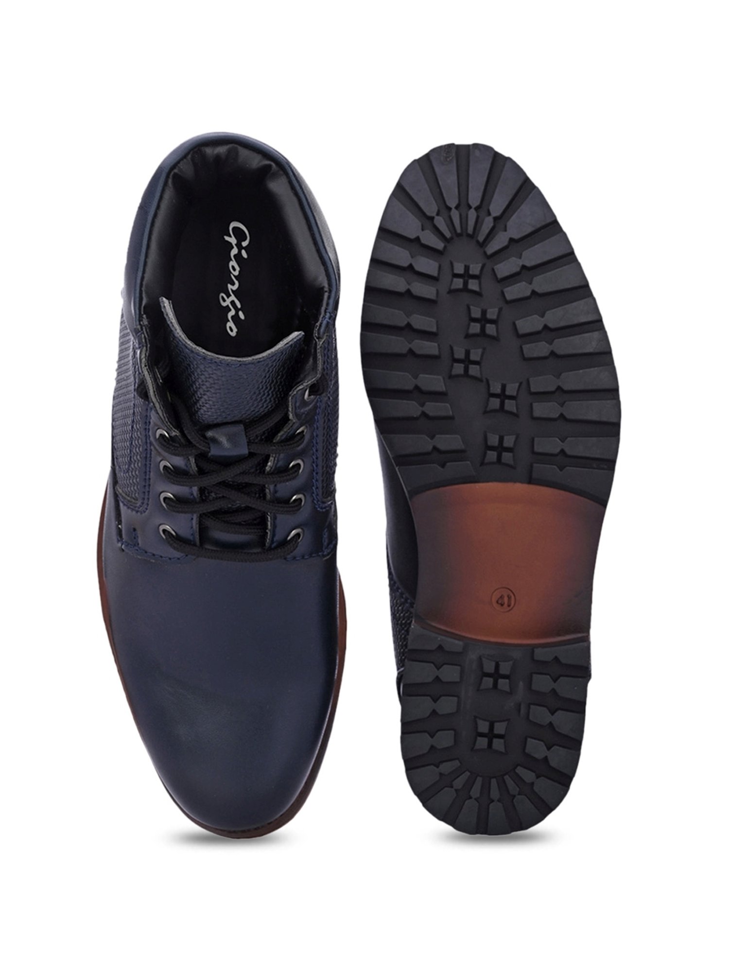 Giorgio Men's Blue Derby Boots