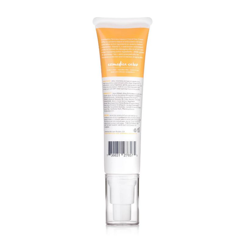 Cosmedica Skincare Vitamin C Facial Day Cream - 2oz