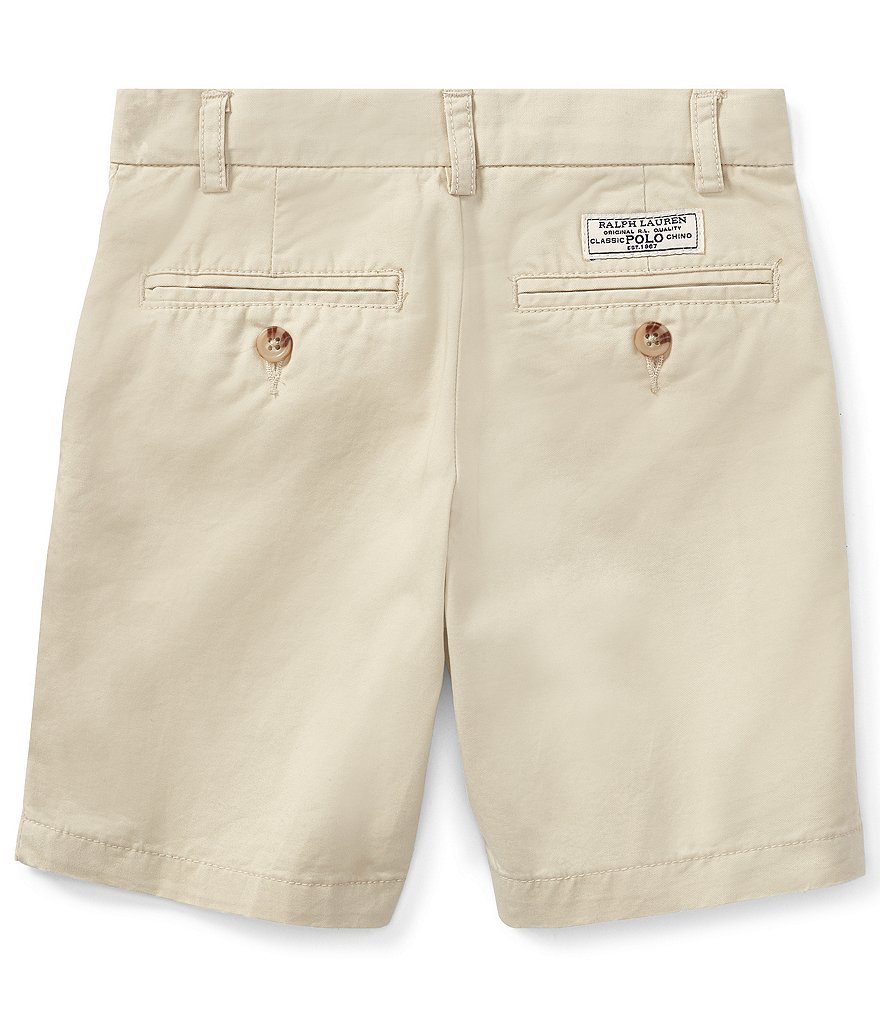 Polo Ralph Lauren Childrenswear Little Boys 2T-7 Flat Front Chino Shorts