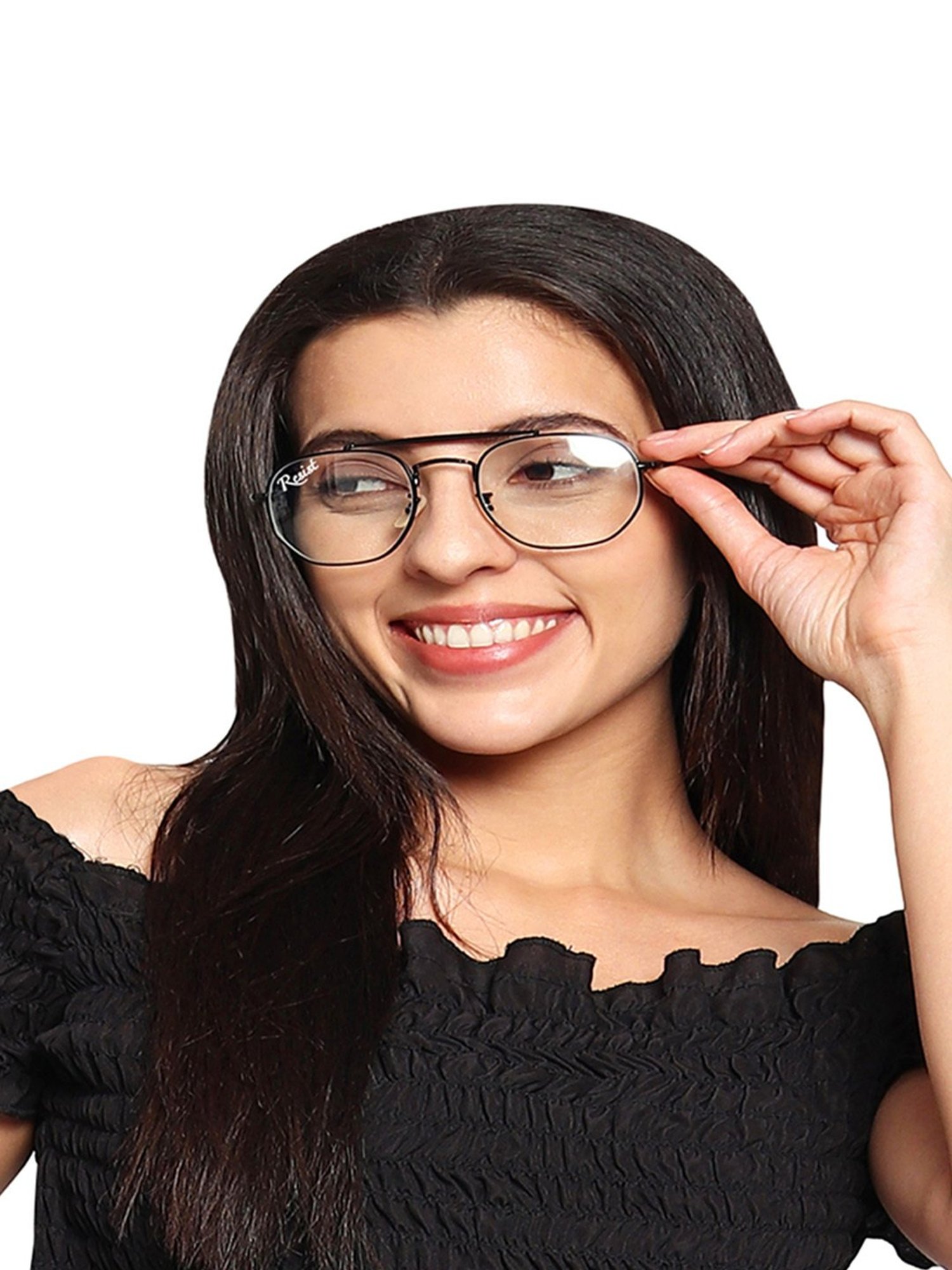 Resist Eyewear Clear UV Protection Unisex Sunglasses