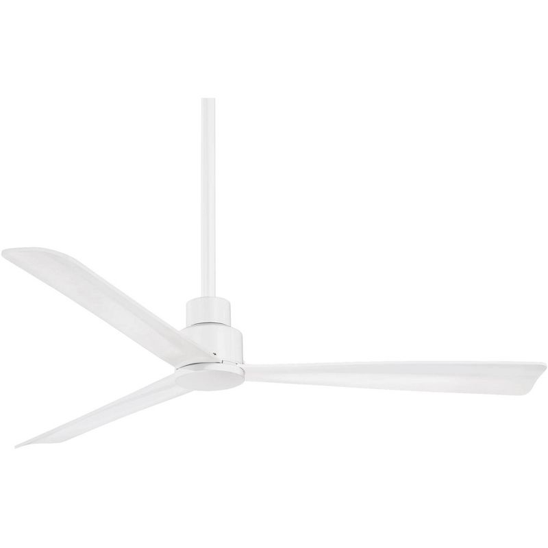 52" Minka Aire Simple White Outdoor Ceiling Fan