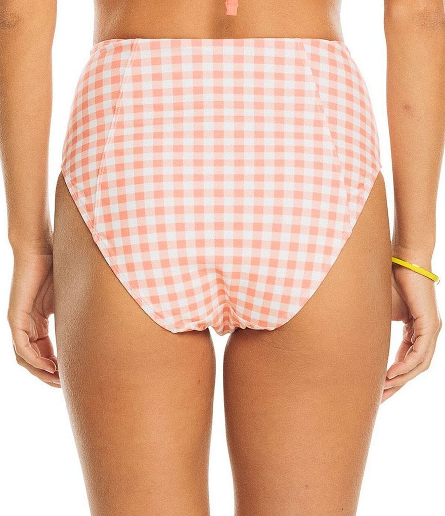 Becca by Rebecca Virtue Color Code Adela Shirred Back Scoop Front Hipster Swim Bottom