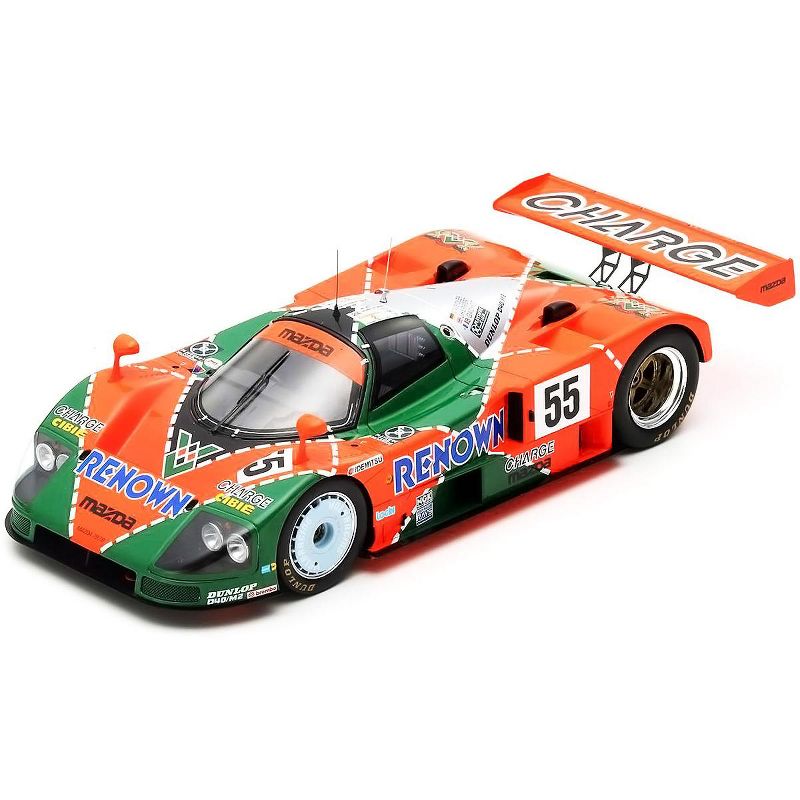 Mazda 787 B #55 Volker Weidler - Johnny Herbert - Bertrand Gachot Winner 24H of Le Mans (1991) 1/18 Model Car by Spark