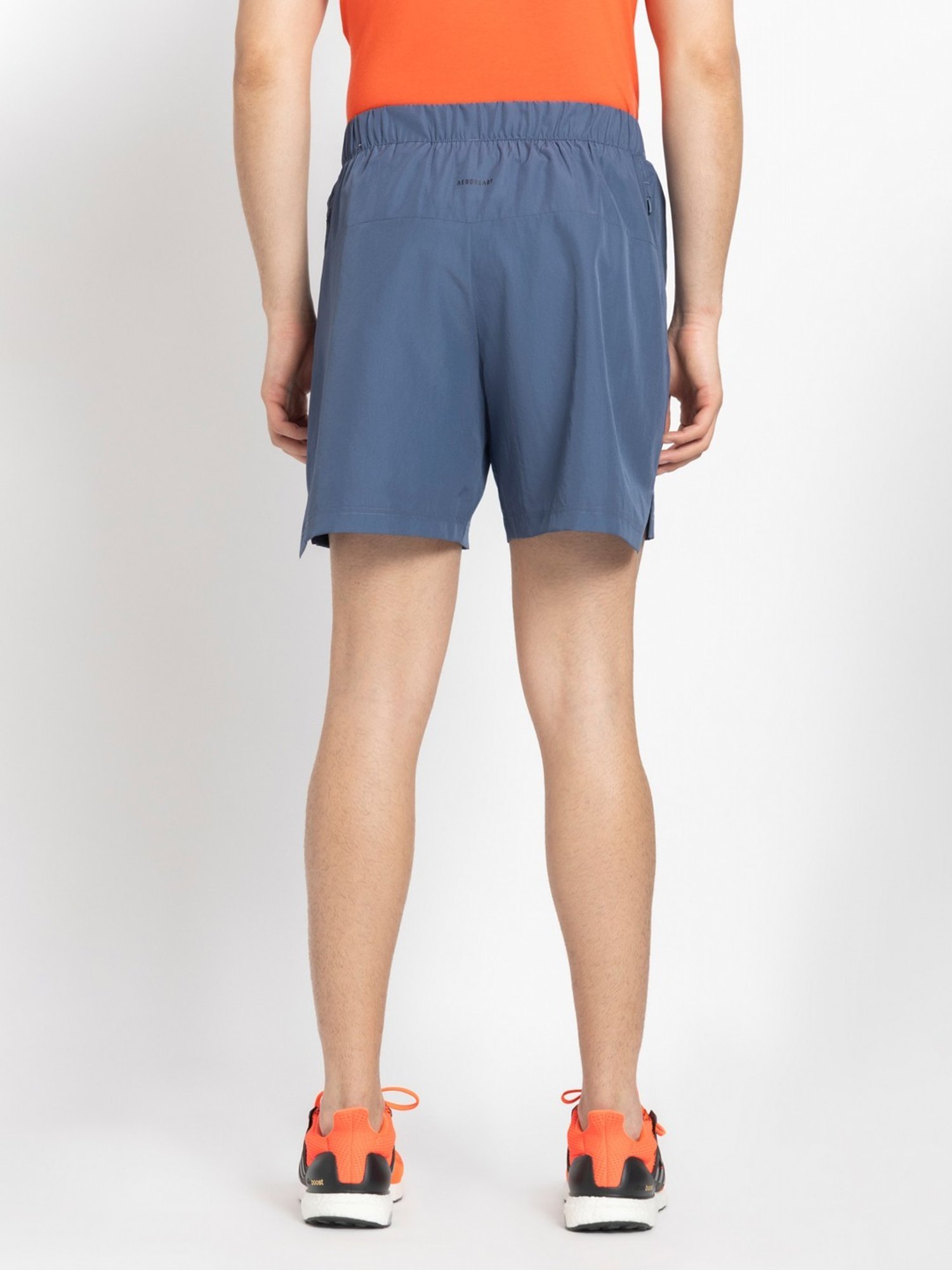 Adidas Blue Regular Fit Sports Shorts