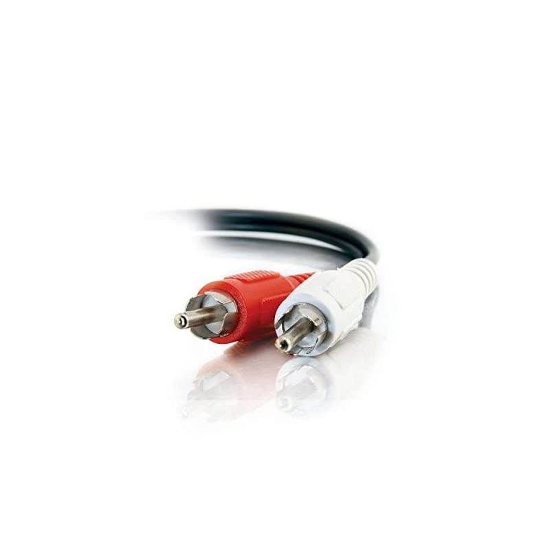 2Male to 2Male RCA Audio Cable 15Feet 10Pack