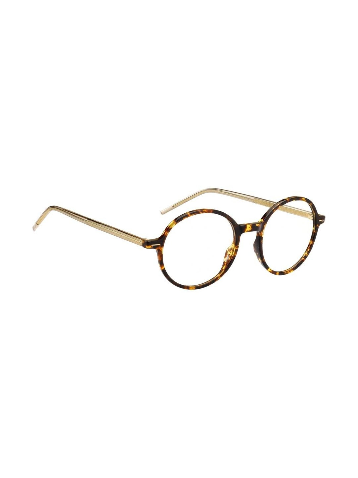 Hugo Boss Brown Round Eye Frames for Women