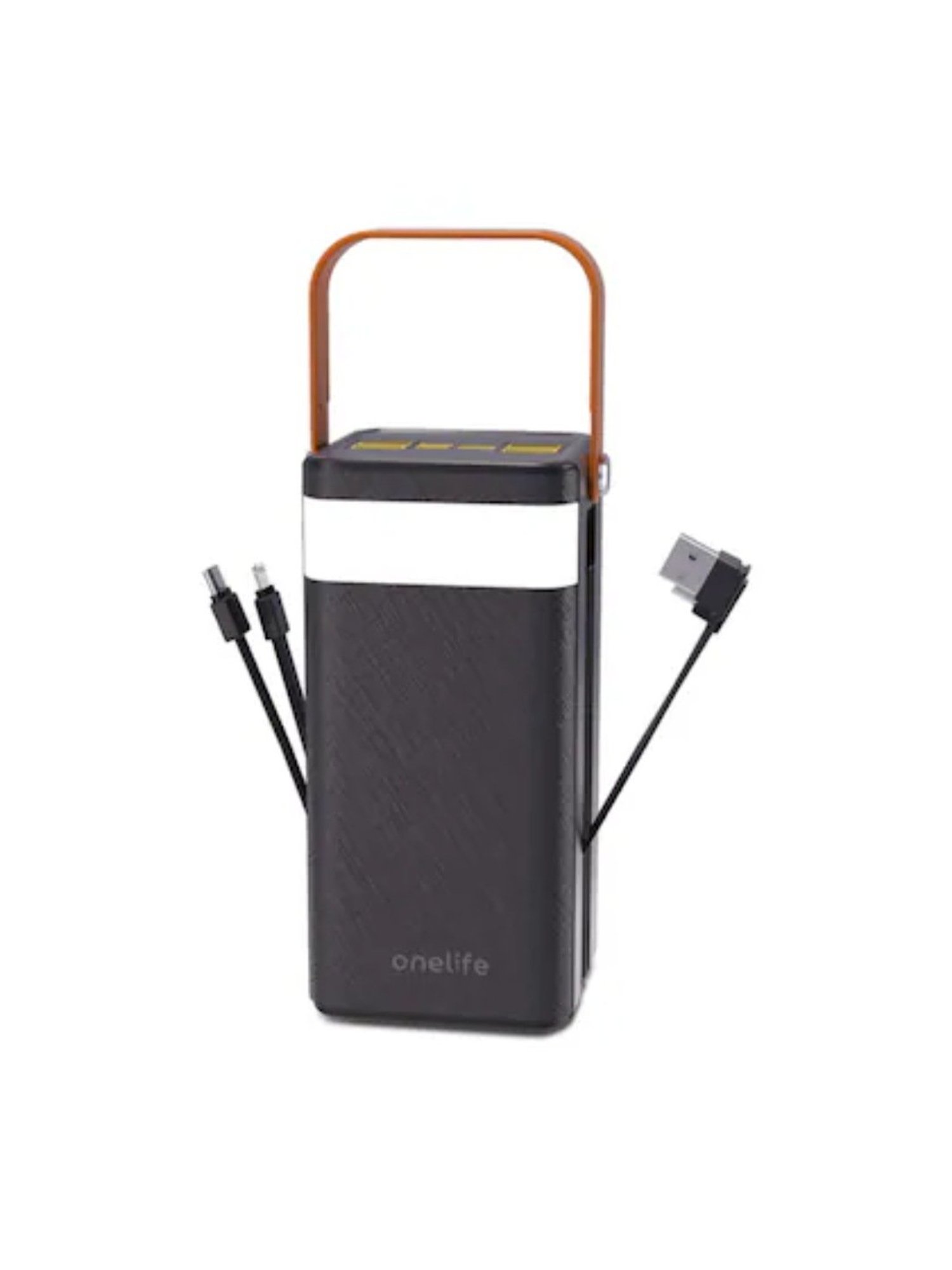 Onelife Power 16, 50000 mAh 22.5W Quick Charge Power Bank with Led Torch (Black)