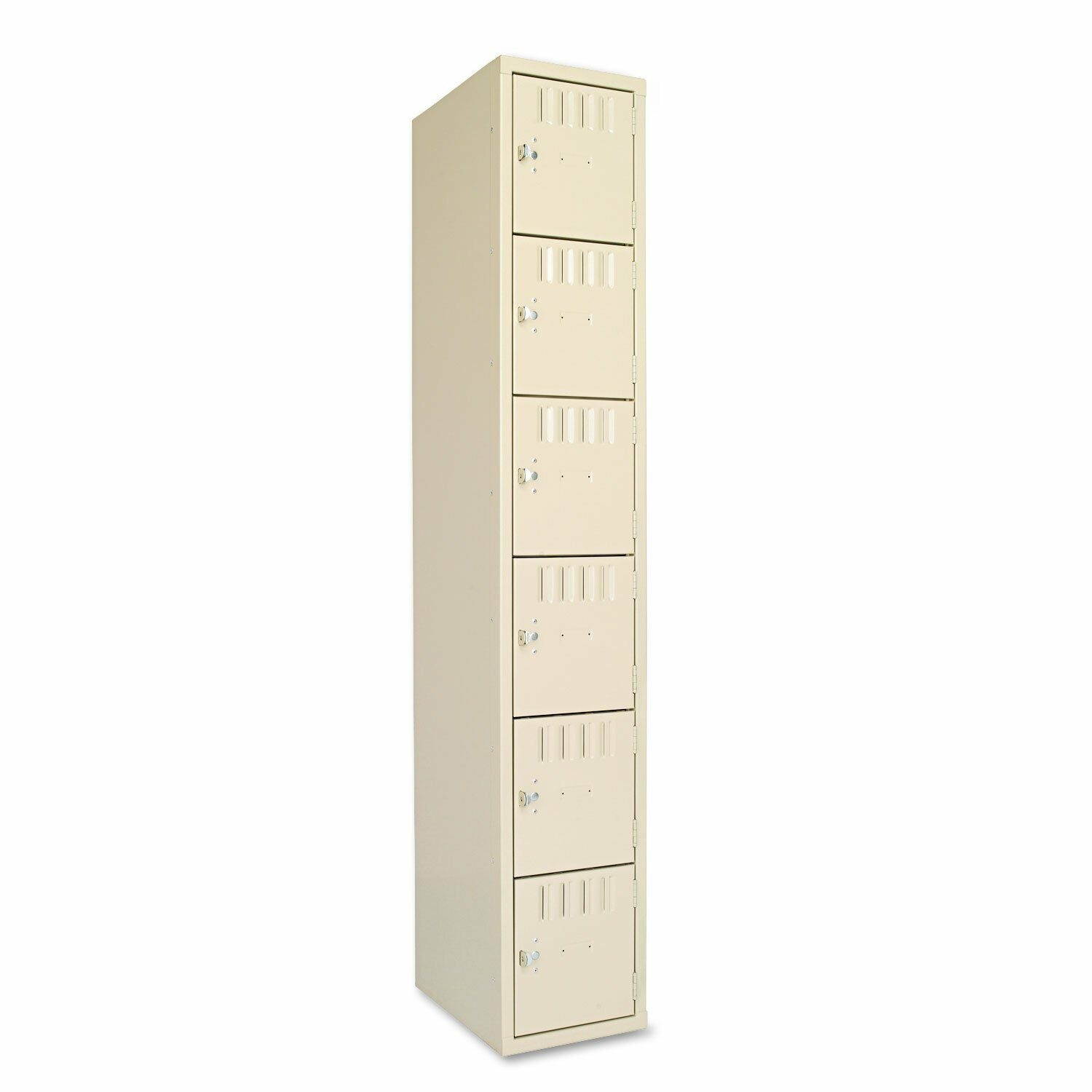 Tennsco BS6121812ASD Box Compartments, Single Stack, 12w X 18d X 72h, Sand