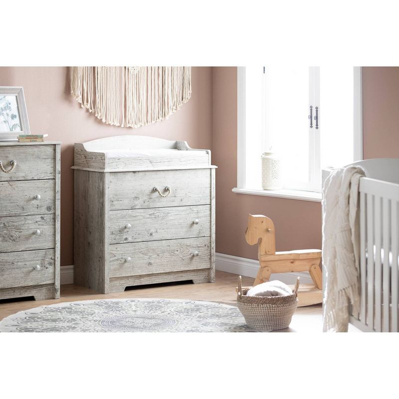 Rowan Valley Arden Grey Changing Table Topper for Dressers