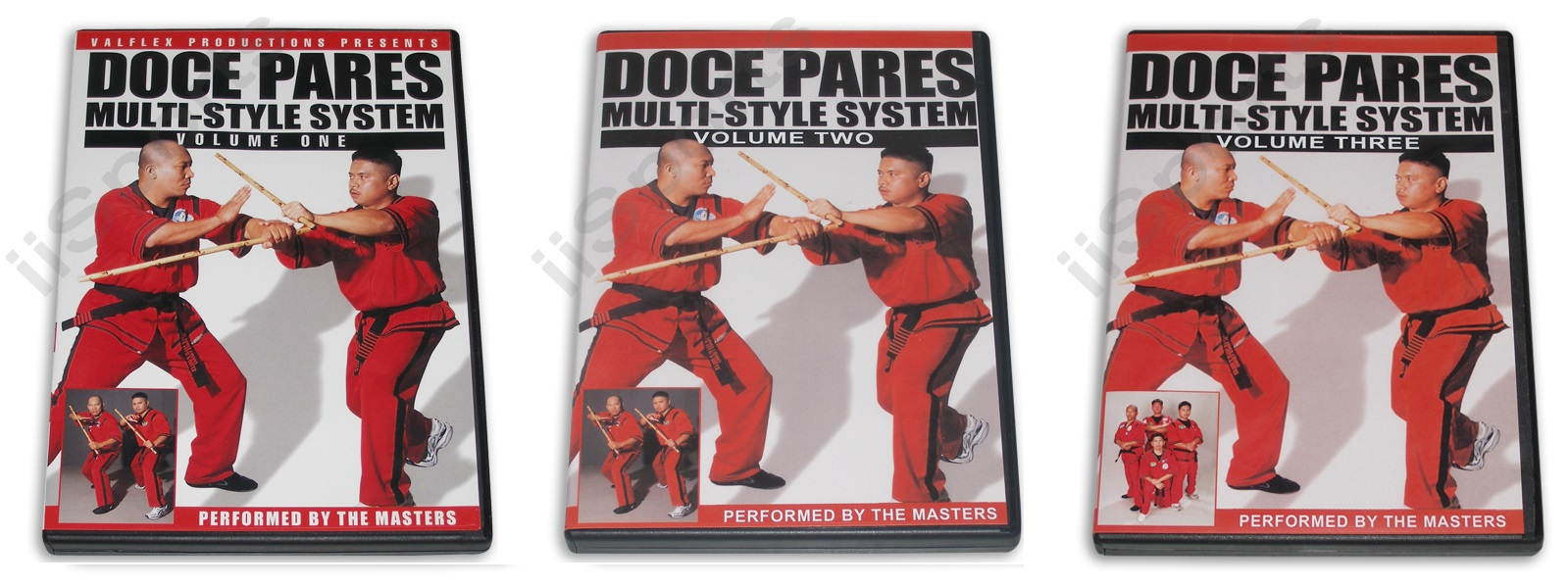Doce Pares Multi-System 3 DVD Set Filipino Martial Arts Eskrima Kali Arnis
