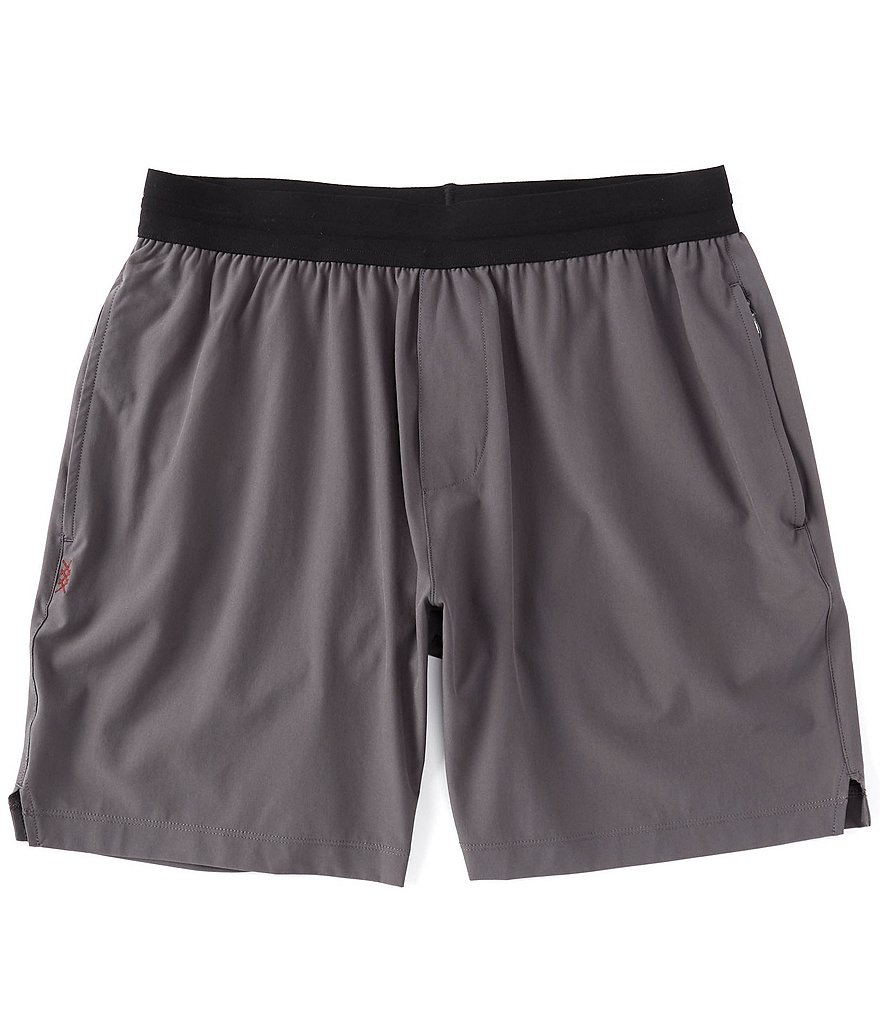 Redsand Elastic Waist Colorblock 20#double; Outseam Volley Shorts