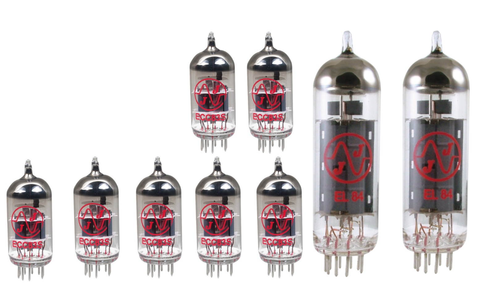Tube Set - for Bogner Shiva  JJ Electronics