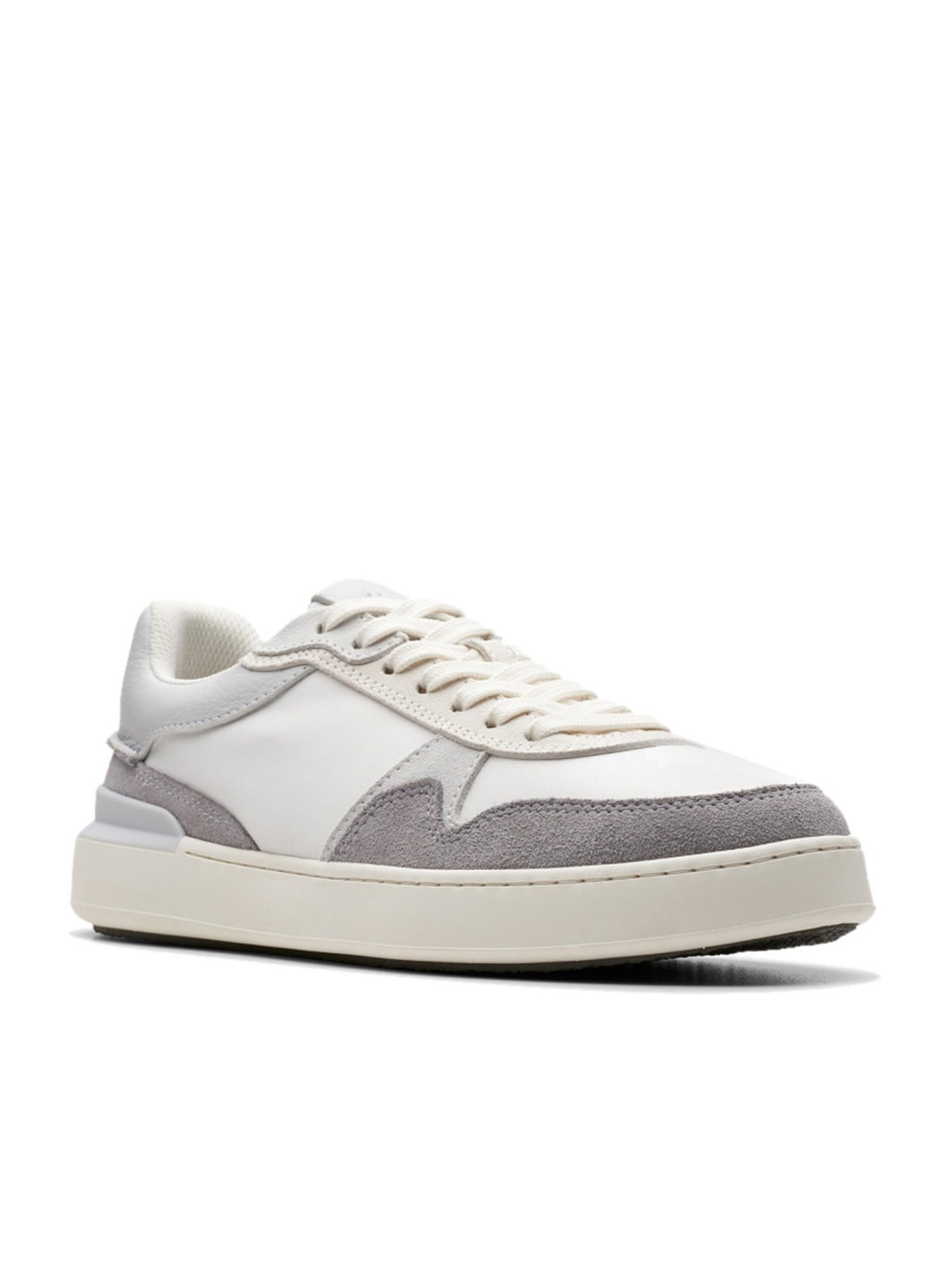 Clarks Men's CourtLite Grey Casual Sneakers