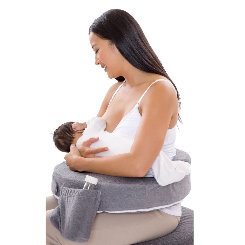 Boppy Original Feeding and Infant Support Pillow - Floral Stripes