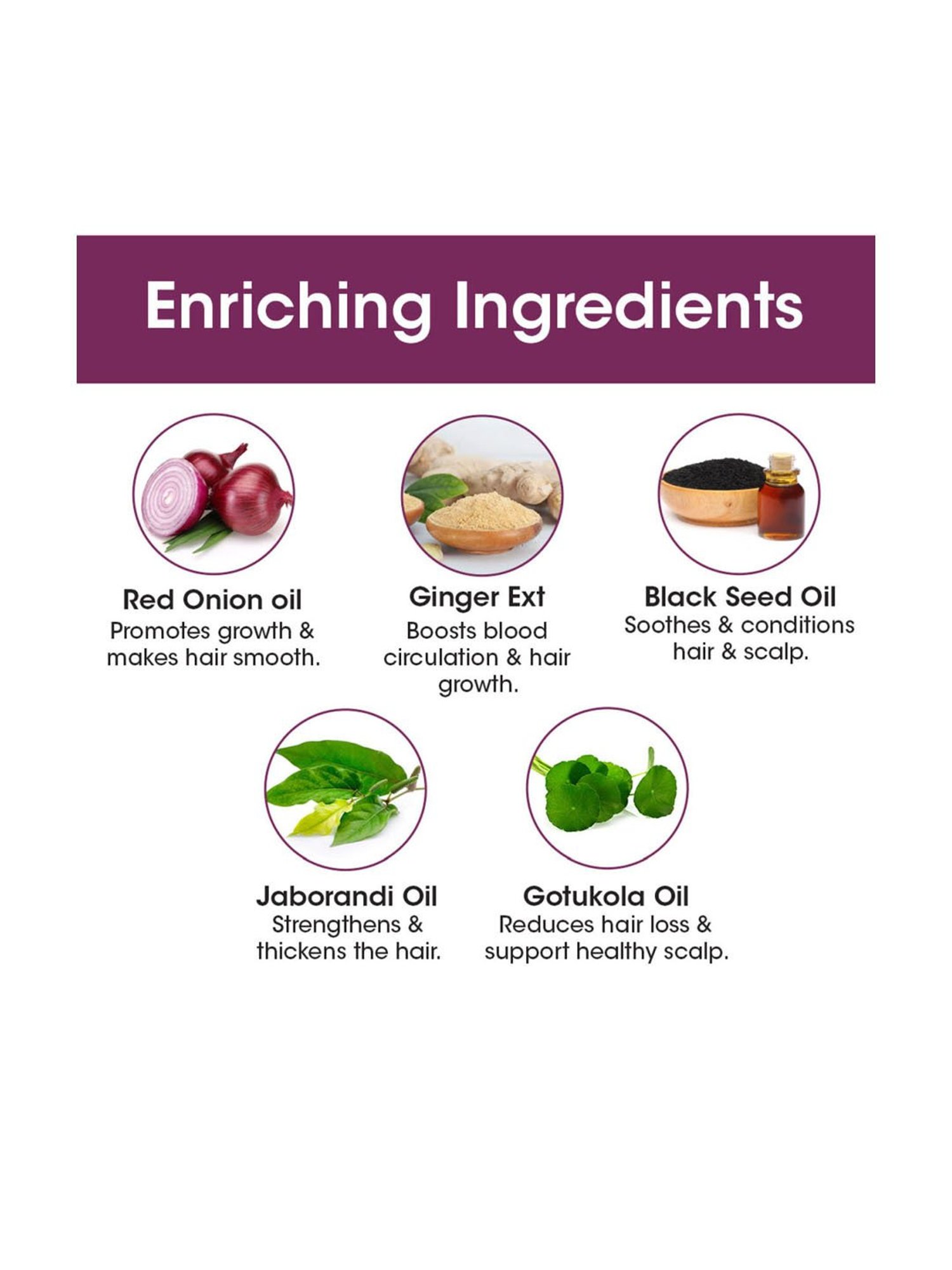 TAC - The Ayurveda Co. Onion Hair Shampoo for Hair Growth & Hair Fall Control - 250 ml