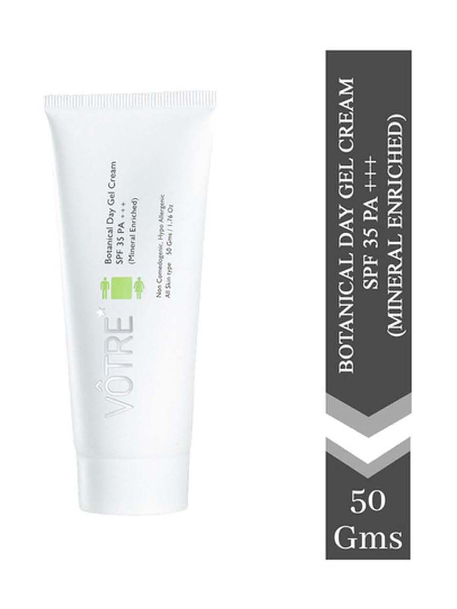 Votre Botanical Day Gel Creme Mineral Enriched SPF 35 PA +++ - 50 gm