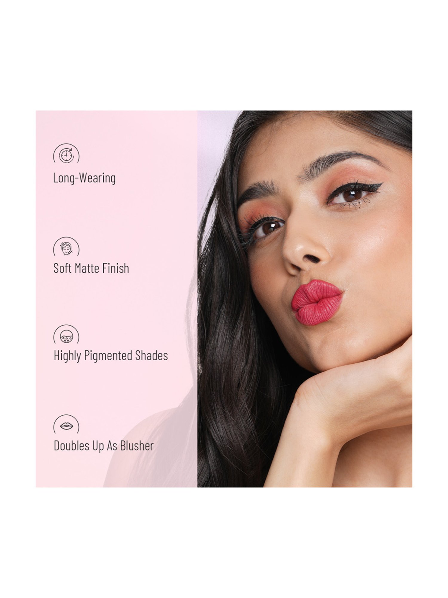 SWISS BEAUTY Matte Lip Palette Shade 3 - 12 gm