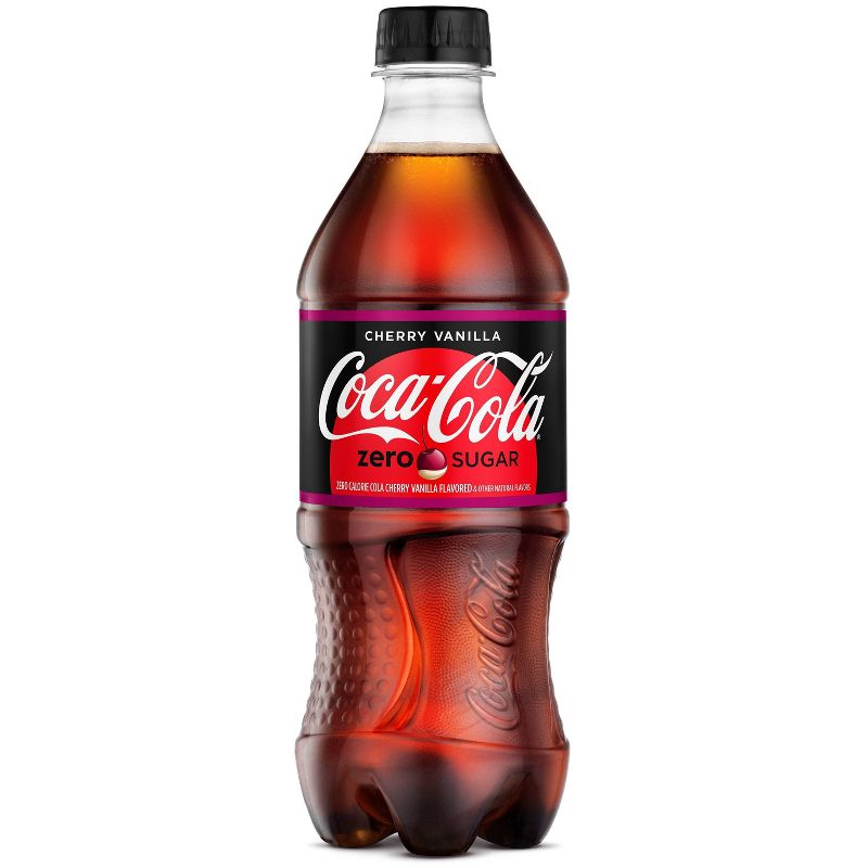 Coca-Cola Cherry Vanilla Zero - 20 fl oz Bottle