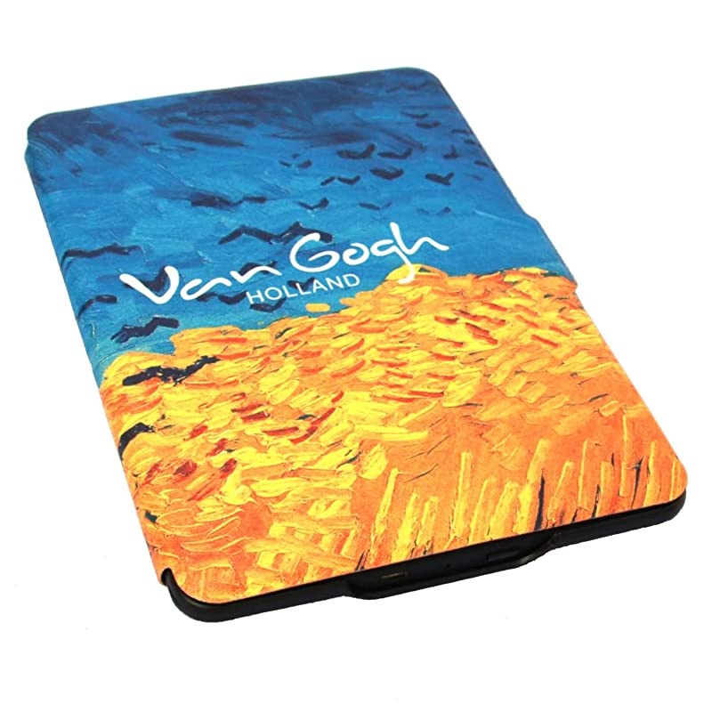 Paperwhite Case - Paperwhite 5th 6th 7th Generation - Auto Wake/Sleep, Shockproof, Lightest Leather (fits Paperwhite 2012, 2013, 2015) - G090 (6 inch, Golden Fields)