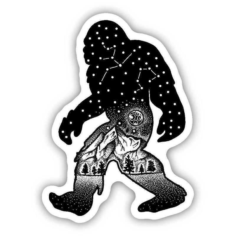 Stickers Northwest Sasquatch Constellation Sticker