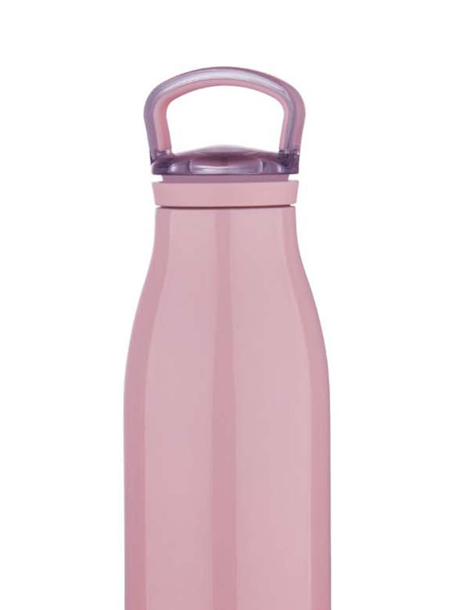 Bergner Walking Pink Stainless Steel Thermosteel Hot and Cold Bottle (0.55 L)
