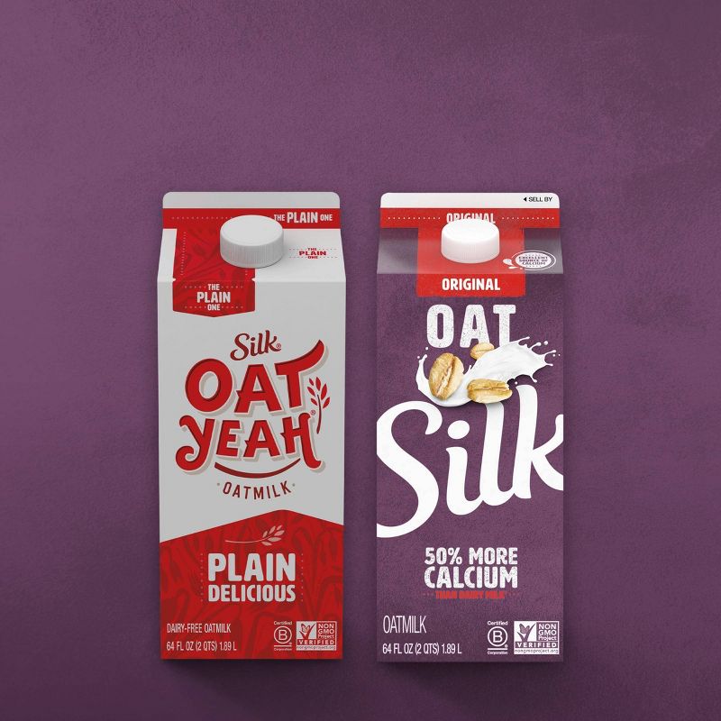 Silk Original Dairy-Free OatMilk - 0.5gal