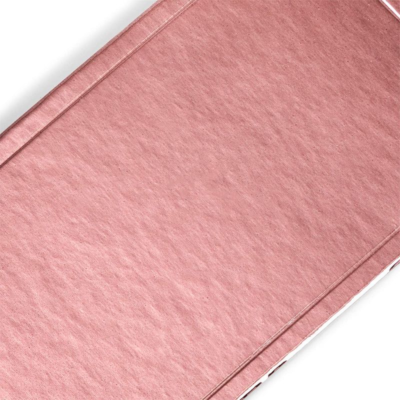 Sparkle and Bash 200 Pack Mini Rose Gold Foil Cake Boards, Rectangular Dessert Base (4 x 2.8 In)